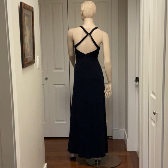 Laundry Women’s Black Full Length Formal Gown Size 2 - Picture 6 of 11